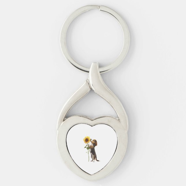 Beagle  key ring (Front)