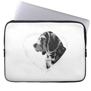 Beagle laptop sleeve