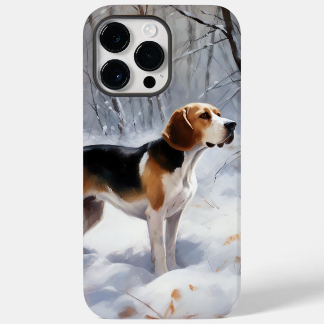 Beagle Let It Snow Christmas  Case-Mate iPhone Case (Back)