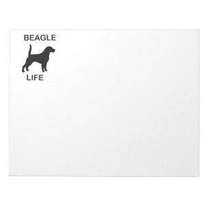 Beagle life notepad