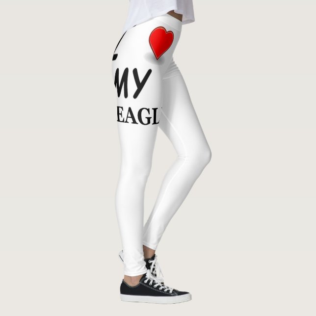 beagle love leggings (Right)