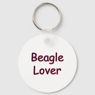Beagle Lover Keychain