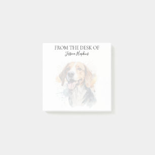 Beagle Lover Monogrammed Notes