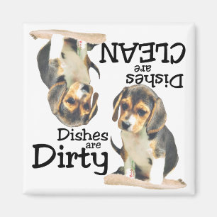 Beagle Lovers Dishwasher Magnet