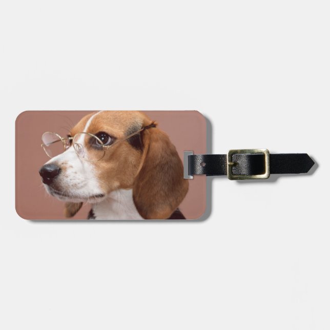 Beagle Luggage Tag (Front Horizontal)