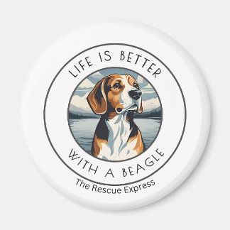 Beagle magnet