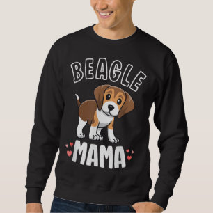 Beagle Mama Dog Mum For Women Gift For Beagle Love Sweatshirt