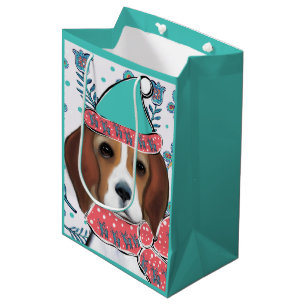 Beagle Medium Gift Bag