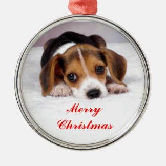 Beagle Metal Tree Decoration