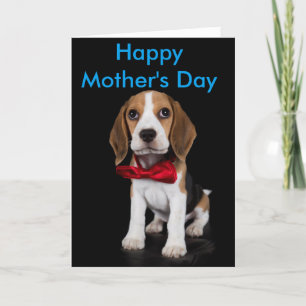 Beagle Mother's Day Card