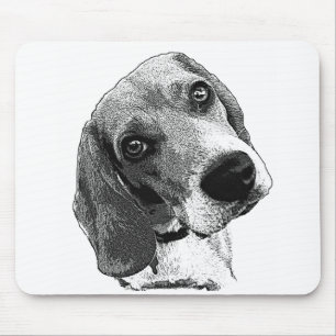 Beagle Mouse Mat
