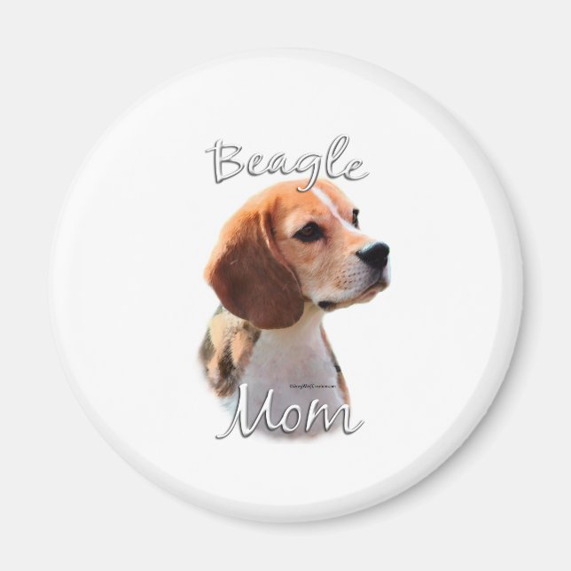 Beagle Mum 2 Magnet (Front)