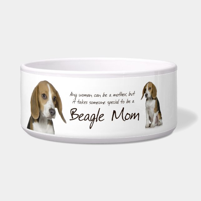 Beagle Mum Bowl (Left)