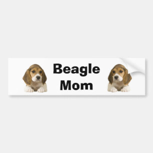 Beagle Mum Bumper Sticker