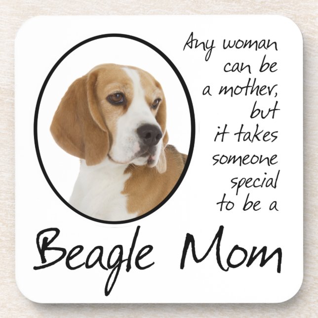 Beagle Mum Coasters (Front)