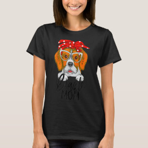 Beagle Mum Dog Mama Girl Mother´s Day Beagle T-Shirt