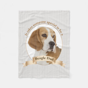 Beagle Mum Fleece Blanket