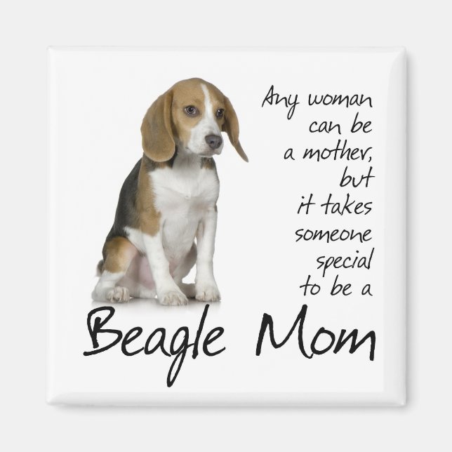 Beagle Mum Magnet (Front)