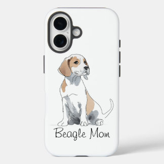 Beagle Mum Premium iPhone 16 Case 