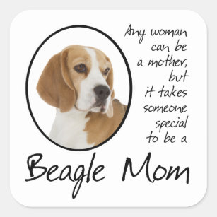 Beagle Mum Stickers