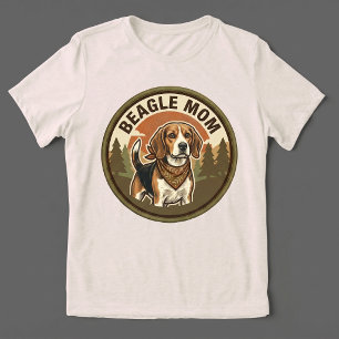 Beagle Mum Tri-blend Tee Beagle Dog Mum Gift