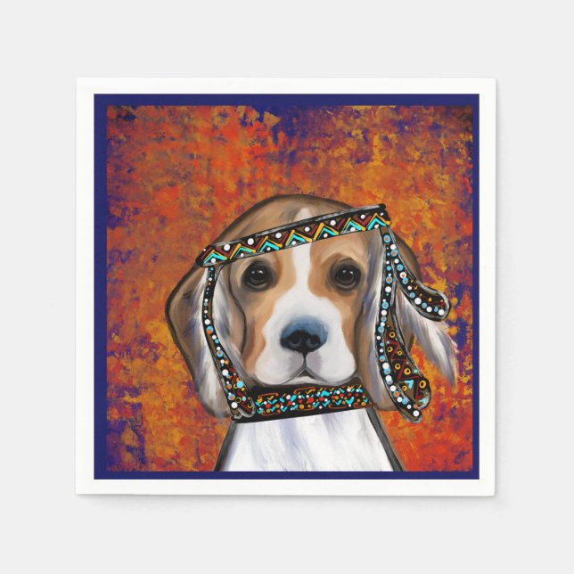 Beagle       napkin (Front)