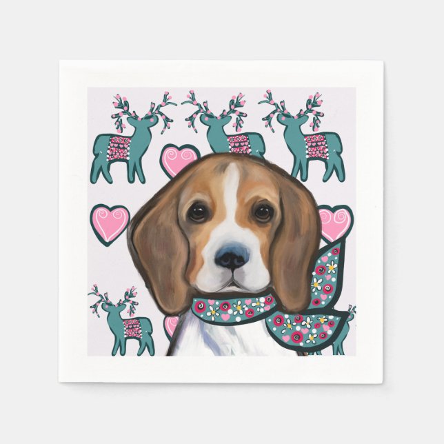 Beagle       napkin (Front)