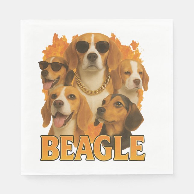 Beagle         napkin (Front)