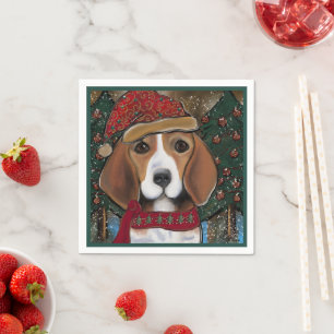 Beagle Napkin