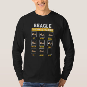 Beagle Obedience Training Dog Guide To Trainer Fun T-Shirt