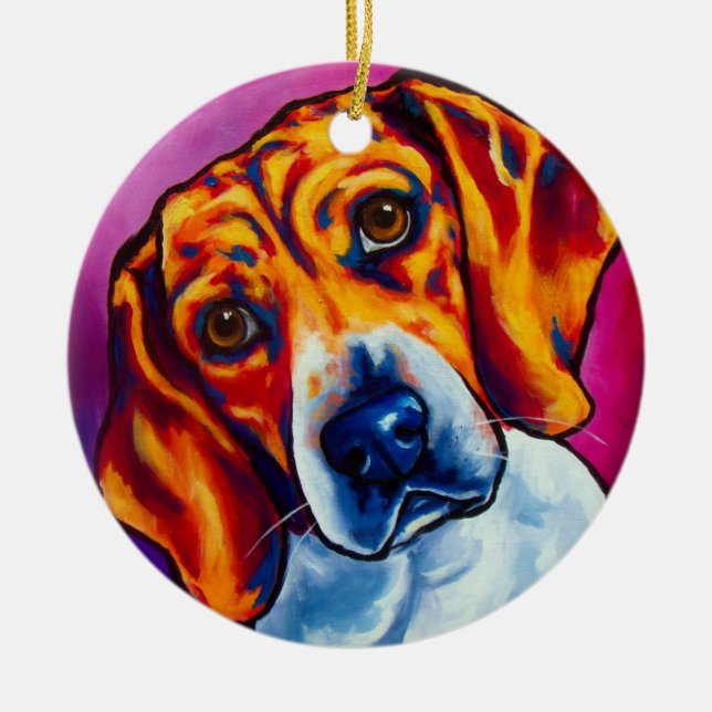 Beagle Ornament (Front)