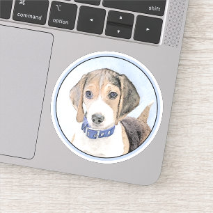 Beagle Painting - Cute Original Dog Art