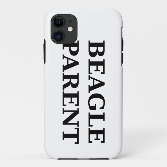 beagle parent Case-Mate iPhone case (Back)