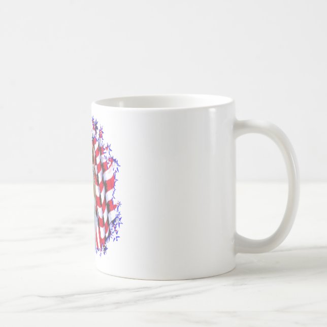 Beagle Patriot Coffee Mug (Right)