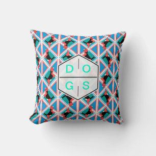 Beagle pattern cushion