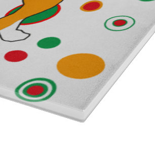 Beagle Pattern Cutting Board