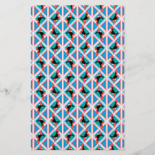 Beagle Pattern Quattrodog Stationery