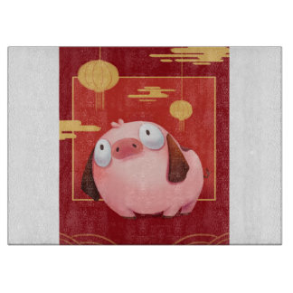 Beagle Pig_Pig Lover Cutting Board