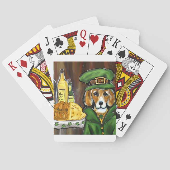 BEAGLE PLAYING CARDS (Back)