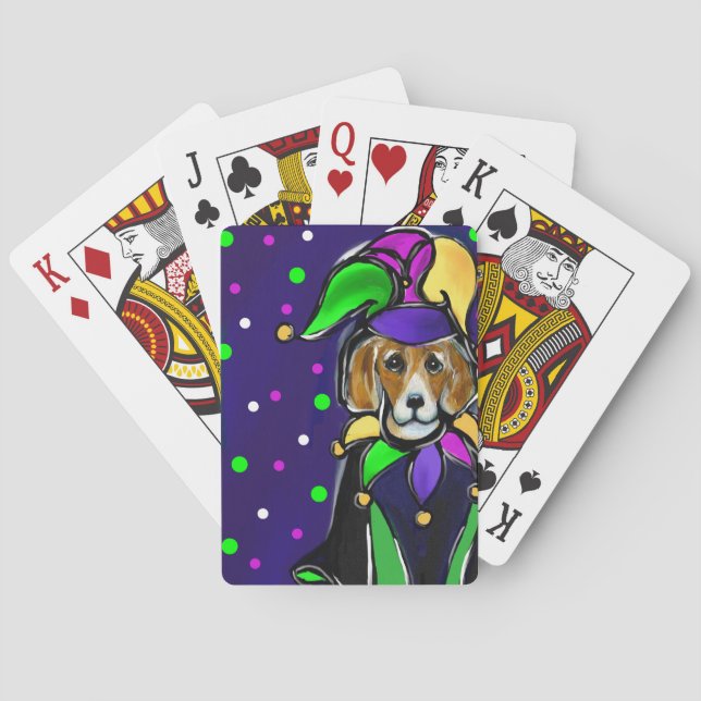BEAGLE PLAYING CARDS (Back)