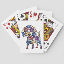 Beagle Playing Cards