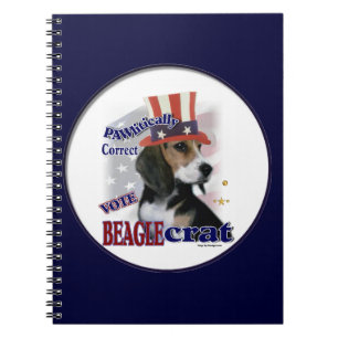 Beagle Political Humour Notebook