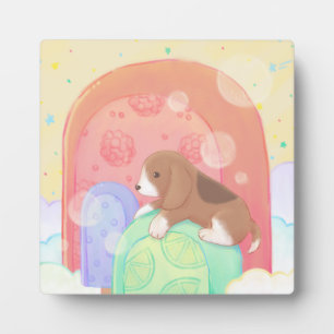 Beagle & Popsicles Plaque