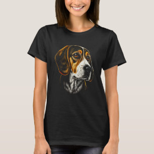 Beagle Portrait For Dog Owners T-Shirt