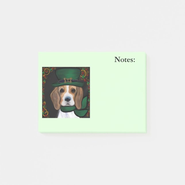 Beagle  post-it notes (Front)