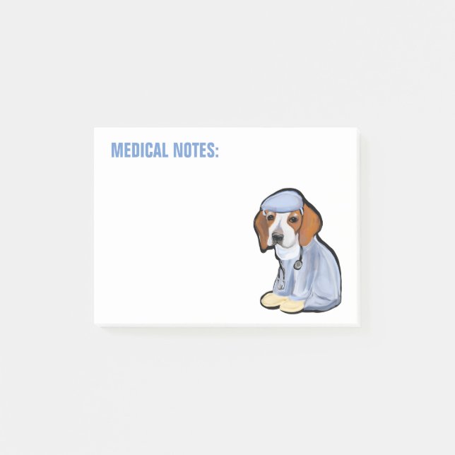 BEAGLE POST-IT NOTES (Front)