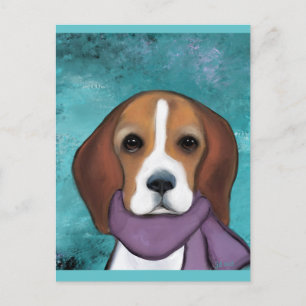 Beagle Postcard