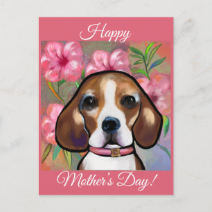 Beagle postcard