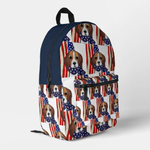 BEAGLE PRINTED BACKPACK