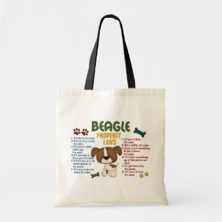 Beagle Property Laws 4 Tote Bag
